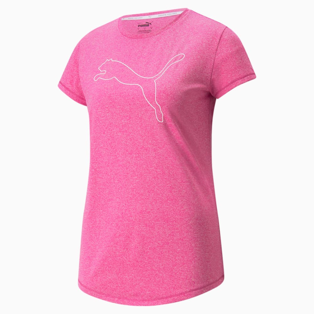 

PUMA - female - Футболка RTG Heather Logo Women's Tee – Festival Fuchsia –, Розовый