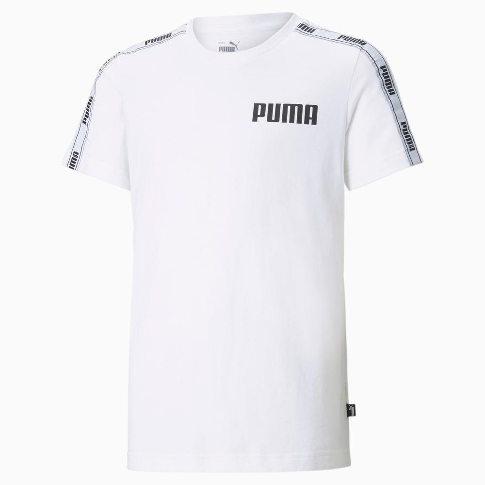 Зображення Puma Футболка Tape Youth Tee #1: Puma White