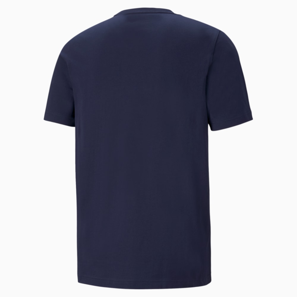 Изображение Puma Футболка Essentials Logo Men's Tee #2: Peacoat