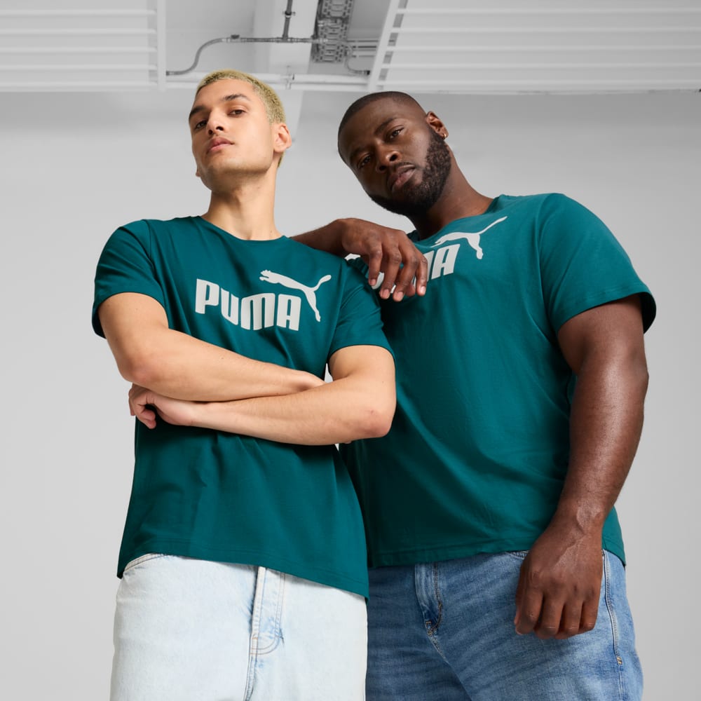 Imagen PUMA Polera con logotipo para hombre Essentials #1