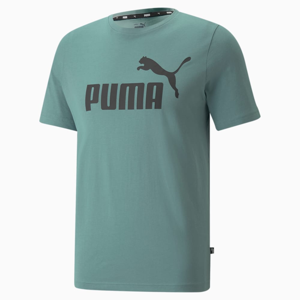 

PUMA - male - Футболка Essentials Logo Men's Tee – Mineral Blue –, Синий