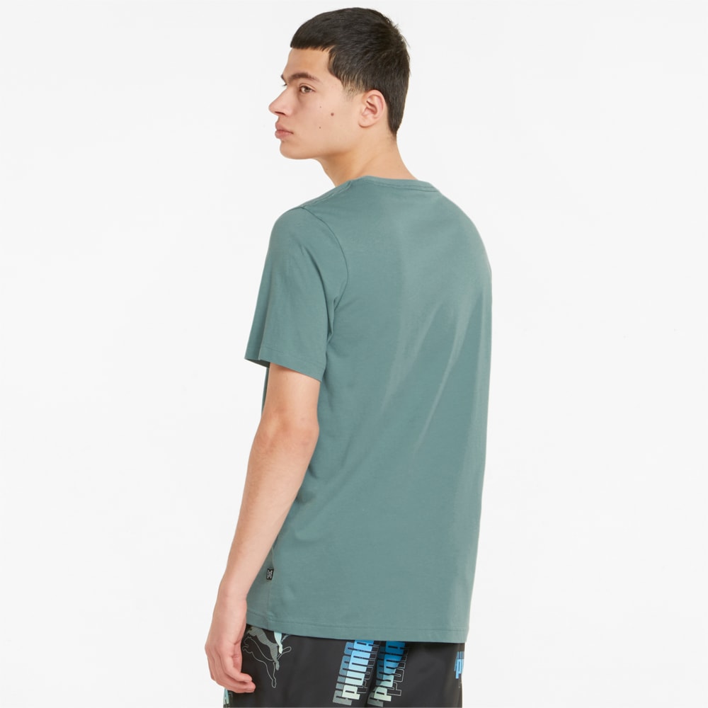 Изображение Puma Футболка Essentials Logo Men's Tee #2: Mineral Blue