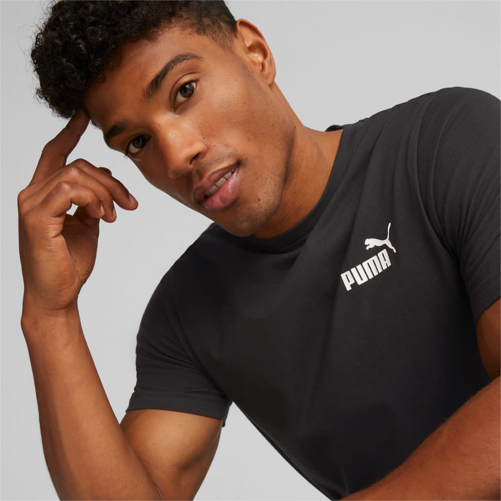 Зображення Puma Футболка Essentials Small Logo Men's Tee #2: Puma Black