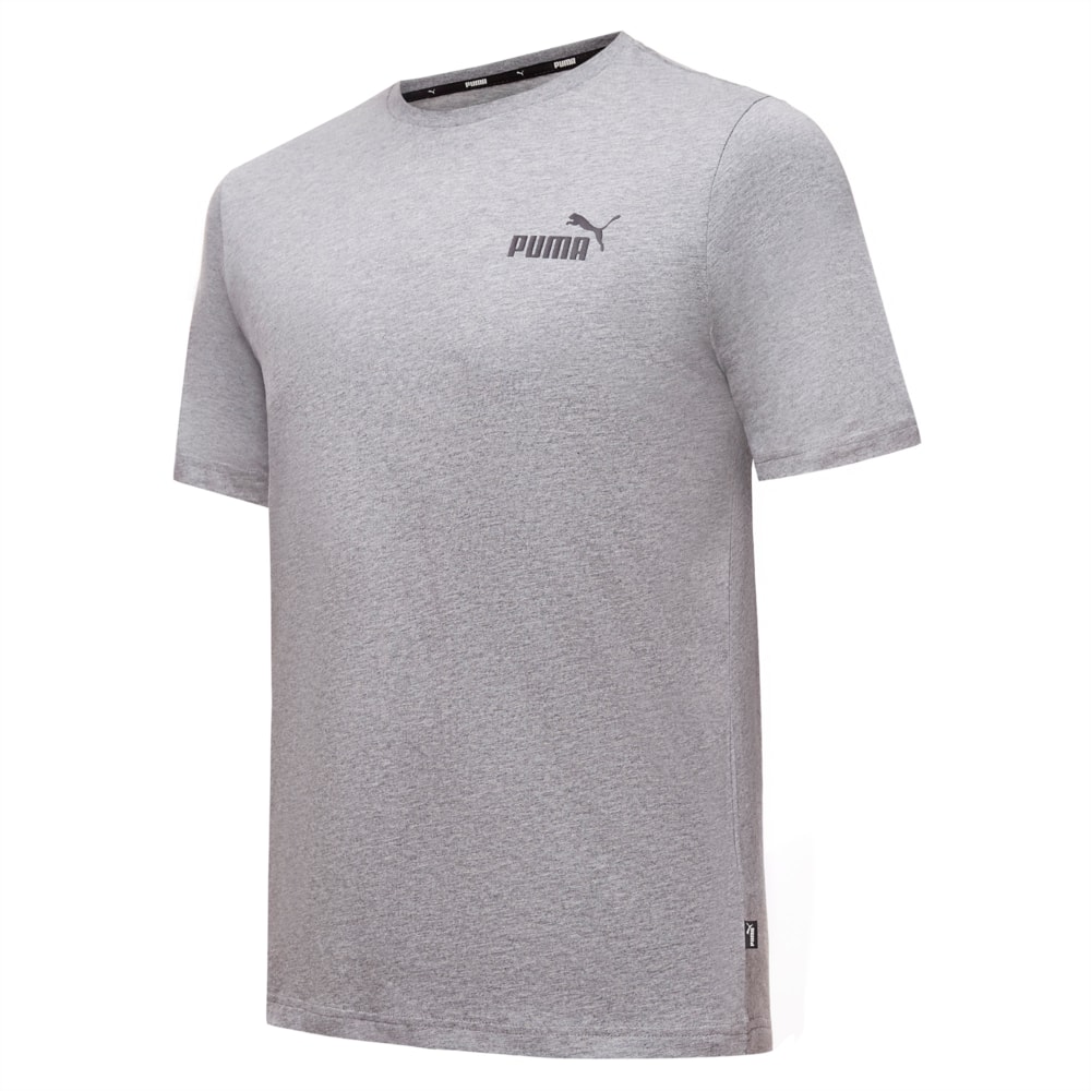 Изображение Puma Футболка Essentials Small Logo Men's Tee #1: Medium Gray Heather