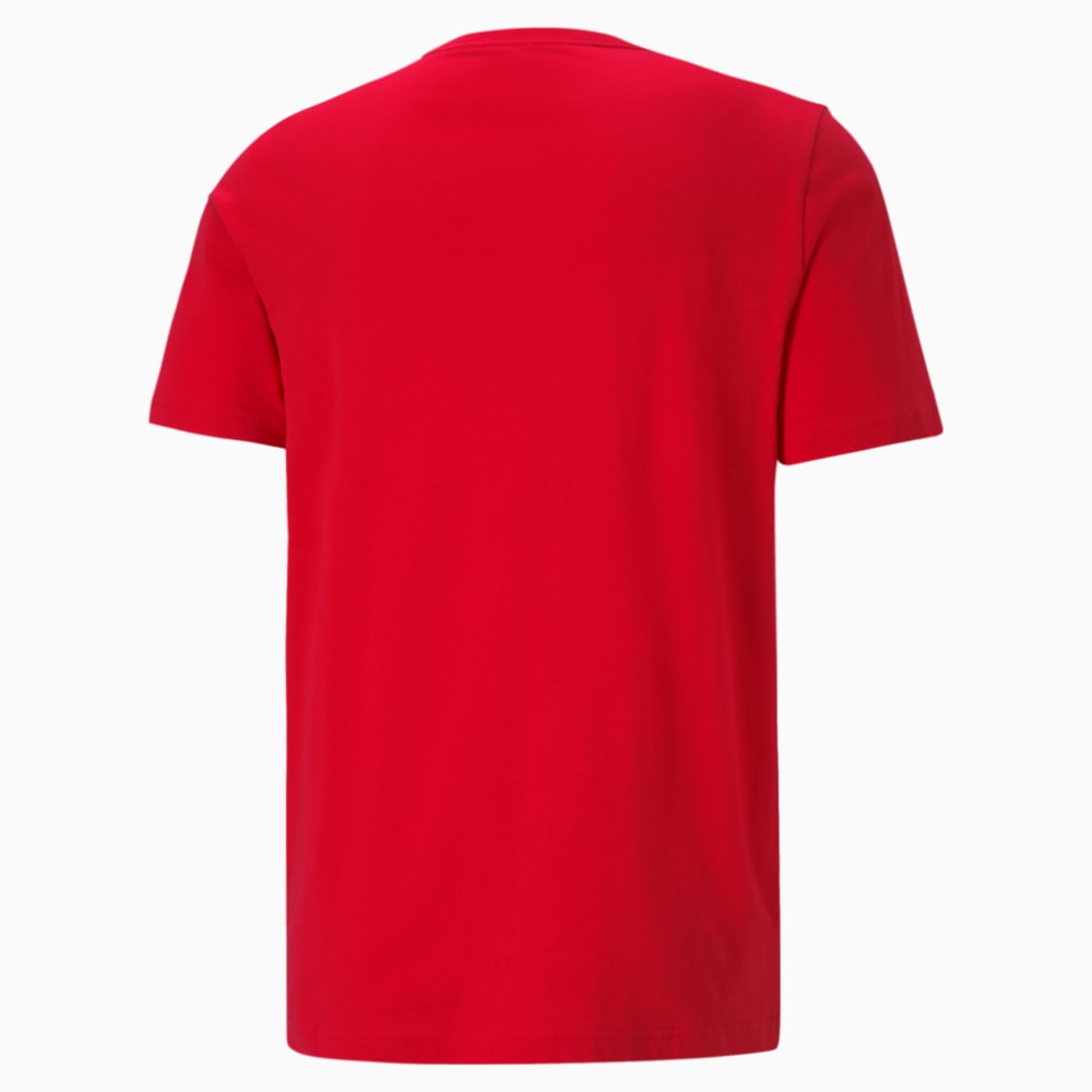 Изображение Puma Футболка Essentials Small Logo Men's Tee #2: High Risk Red-High Risk Red-Cat