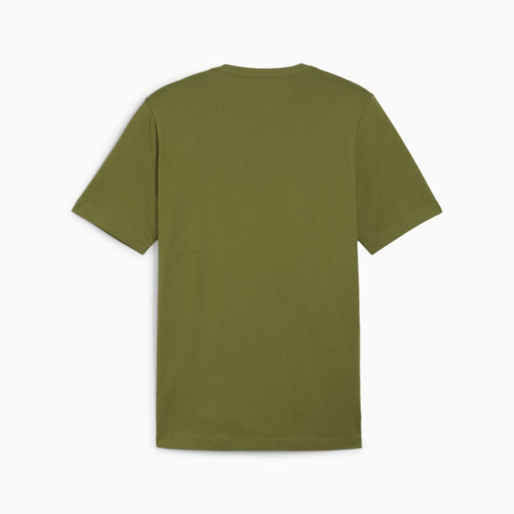 Изображение Puma Футболка Essentials Small Logo Men's Tee #2: Olive Green