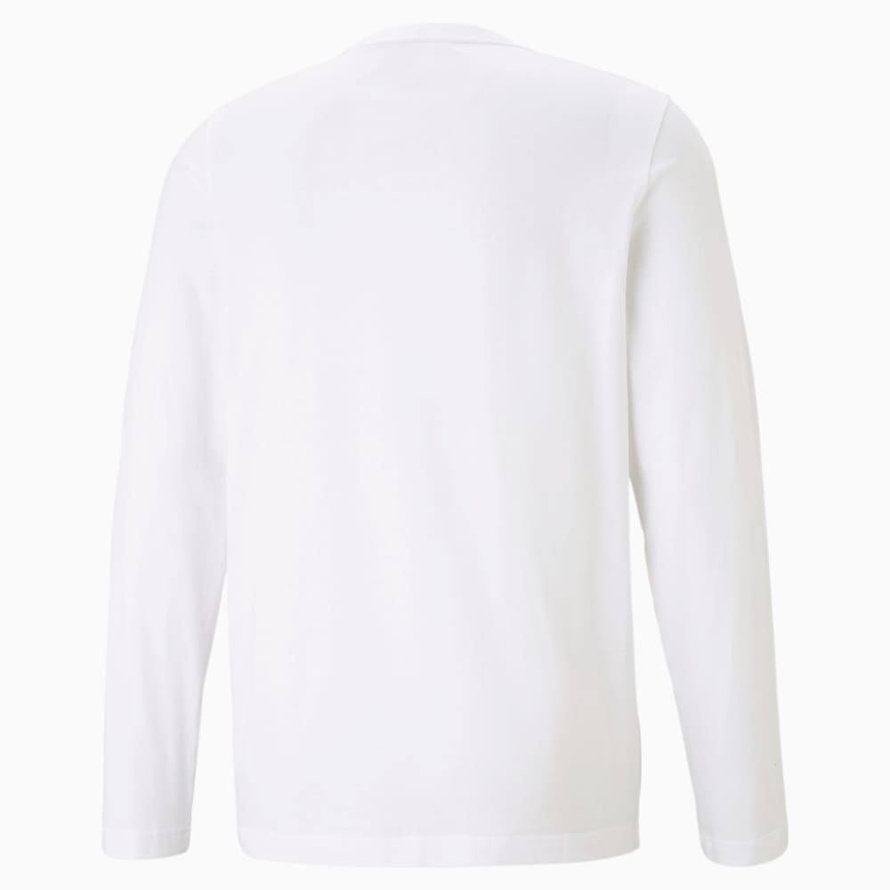 Зображення Puma Лонгслів Essentials Long Sleeve Men's Tee #2: Puma White