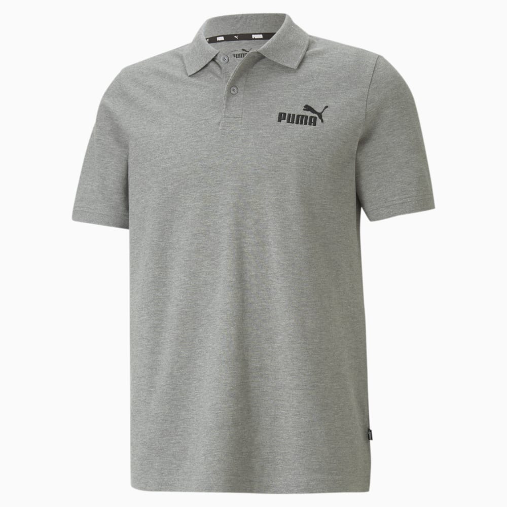 Зображення Puma Поло Essentials Pique Men's Polo Shirt #1: Medium Gray Heather