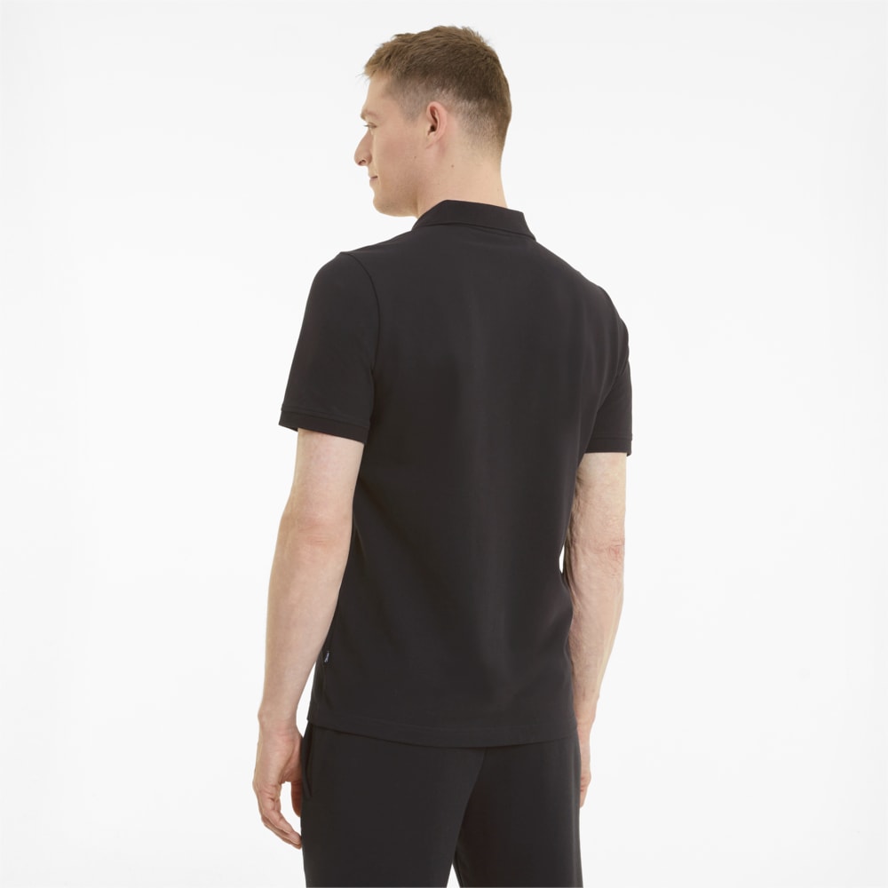 Зображення Puma Поло Essentials Pique Men's Polo Shirt #2: Puma Black-Cat