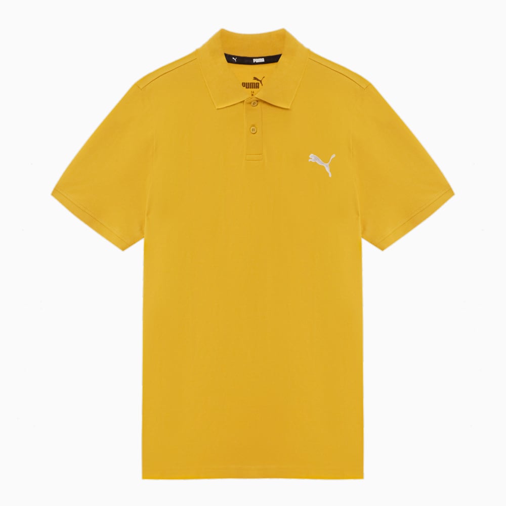 Изображение Puma Поло Essentials Pique Men’s Polo Shirt #1: Bamboo-Cat