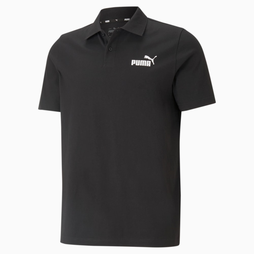 Изображение Puma Поло Essentials Men's Polo Shirt #1: Puma Black