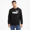 Зображення Puma Толстовка Essentials Big Logo Crew Neck Men's Sweater #1: Puma Black