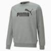 Изображение Puma Свитшот Essentials Big Logo Crew Neck Men's Sweater #4: Medium Gray Heather