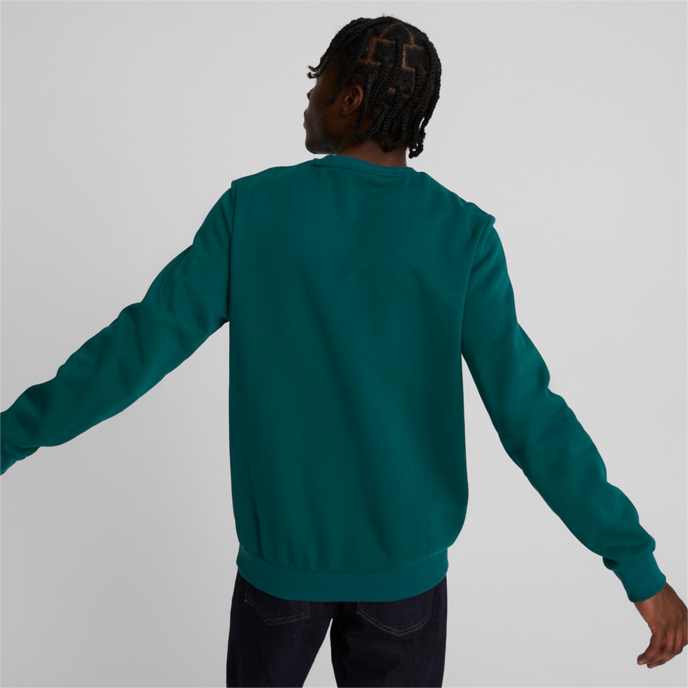 Зображення Puma Толстовка Essentials Big Logo Crew Neck Men's Sweater #2: Varsity Green