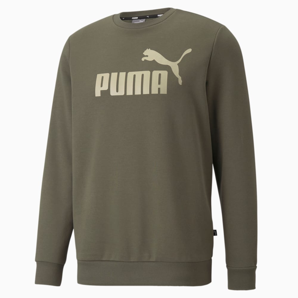 фото Толстовка essentials big logo crew neck men's sweater puma