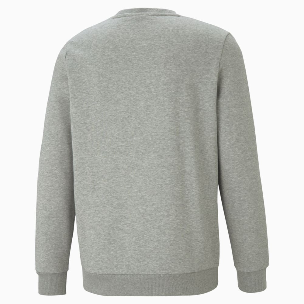 Изображение Puma Свитшот Essentials Small Logo Crew Neck Men's Sweatshirt #2: Medium Gray Heather