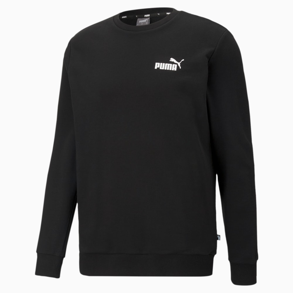 Зображення Puma Толстовка Essentials Small Logo Men’s Sweatshirt #1: Puma Black