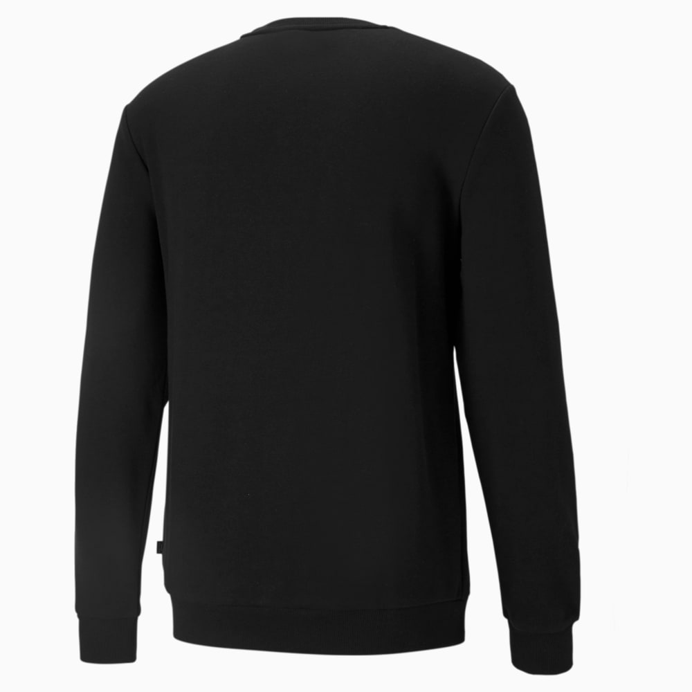 Изображение Puma Свитшот Essentials Small Logo Men’s Sweatshirt #2: Puma Black-Cat