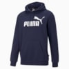 Изображение Puma Толстовка Essentials Big Logo Men's Hoodie #1: Peacoat
