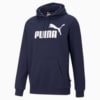 Зображення Puma Толстовка Essentials Big Logo Men's Hoodie #1: Peacoat