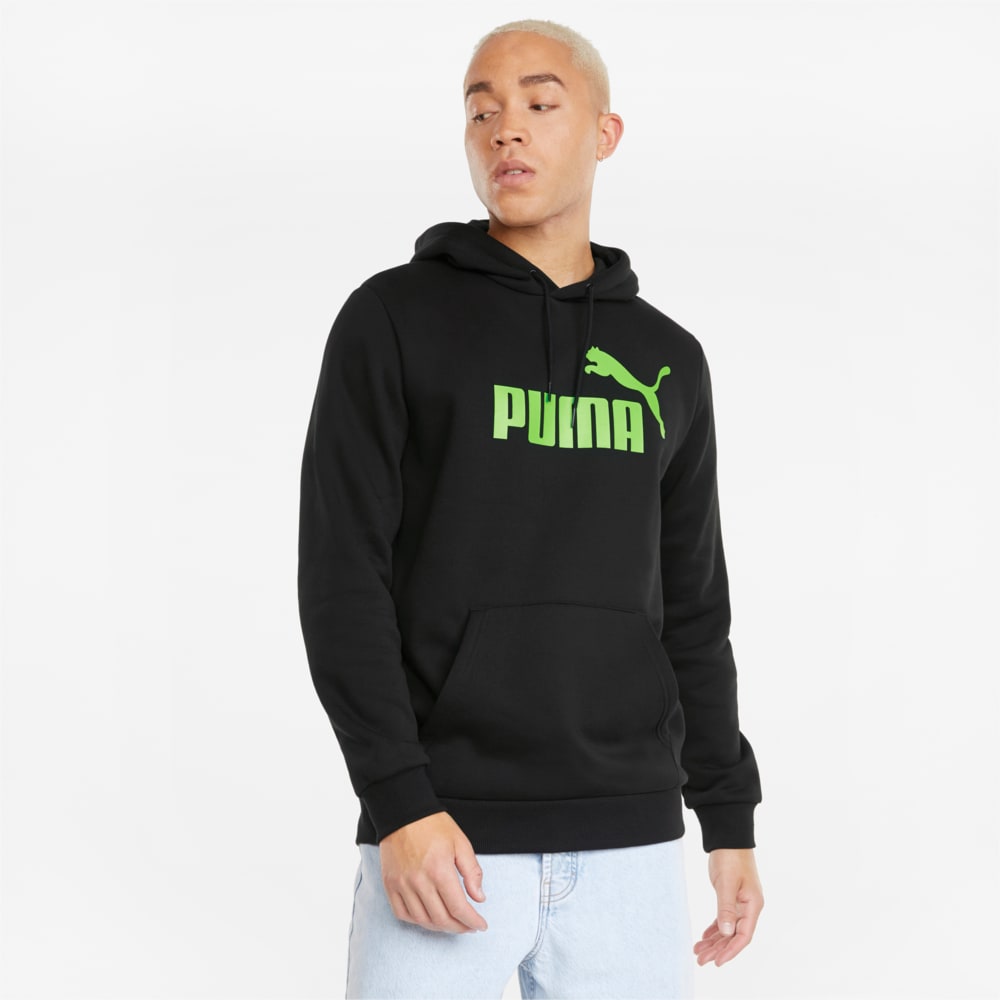фото Толстовка essentials big logo men's hoodie puma