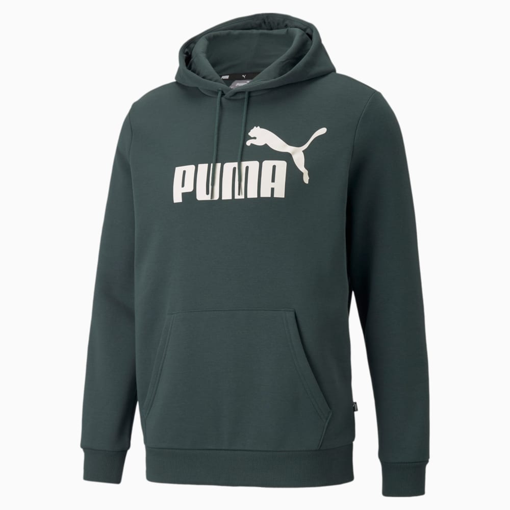 фото Толстовка essentials big logo men's hoodie puma