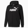 Зображення Puma Толстовка Essentials Big Logo Full-Zip Men's Hoodie #4: Puma Black