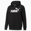 Изображение Puma Толстовка Essentials Big Logo Full-Zip Men's Hoodie #4: Puma Black