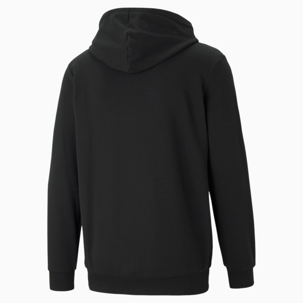 Изображение Puma Толстовка Essentials Big Logo Full-Zip Men's Hoodie #2: Puma Black