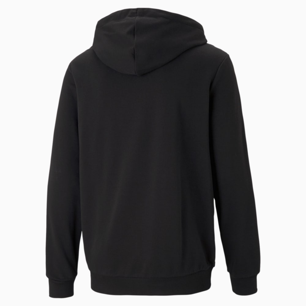 Изображение Puma Толстовка Essentials Small Logo Full-Zip Men's Hoodie #2: Puma Black-Cat