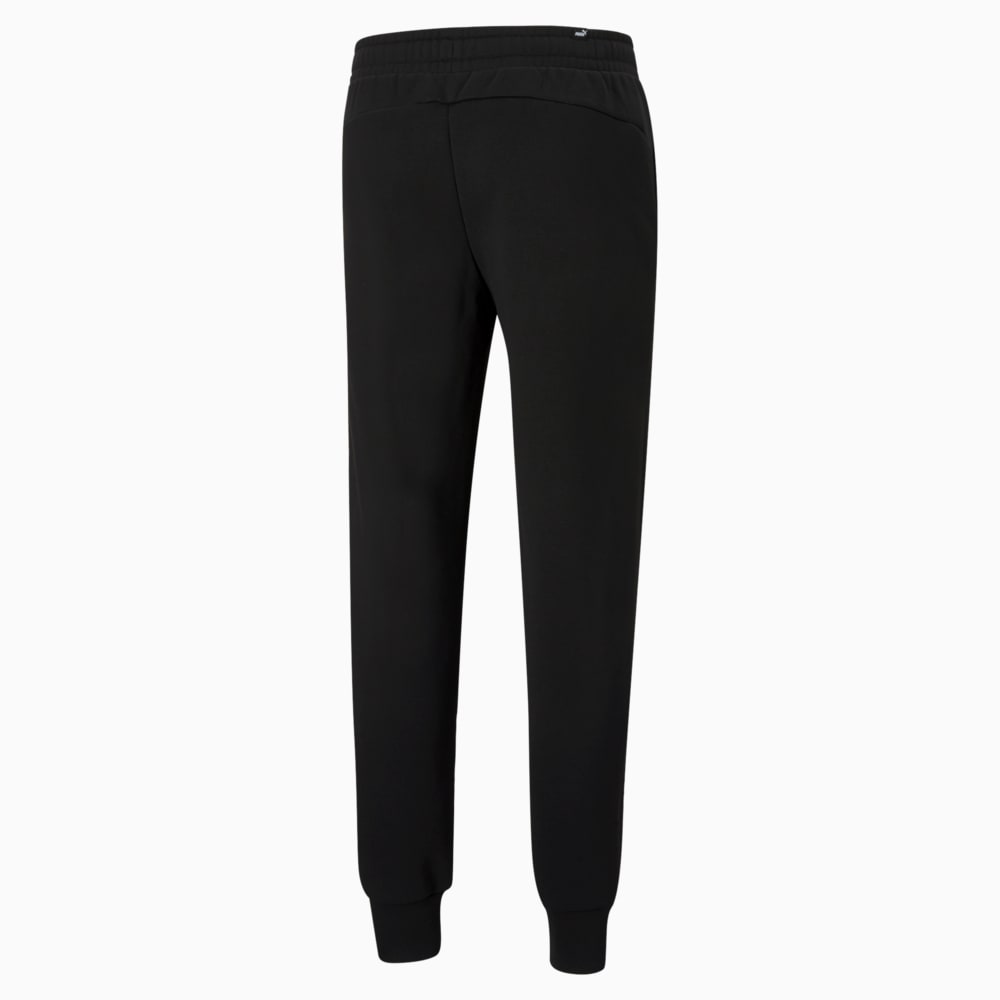Puma essentials hot sale black sweatpants