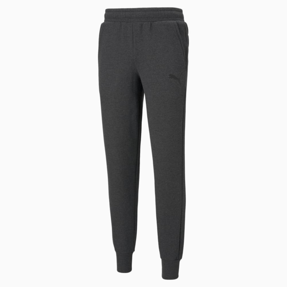 Зображення Puma Штани Essentials Logo Men's Sweatpants #1: Dark Gray Heather-Cat