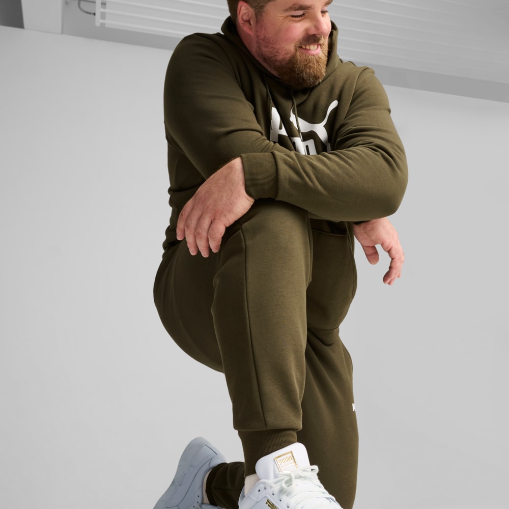 Изображение Puma Штаны Essentials Logo Men's Sweatpants #2: Dark Olive