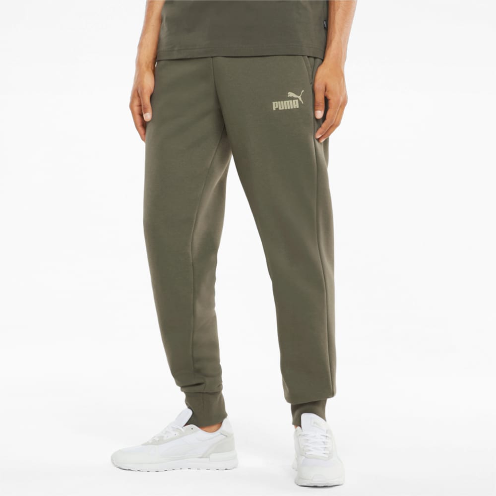 Изображение Puma Штаны Essentials Logo Men's Sweatpants #1: Grape Leaf