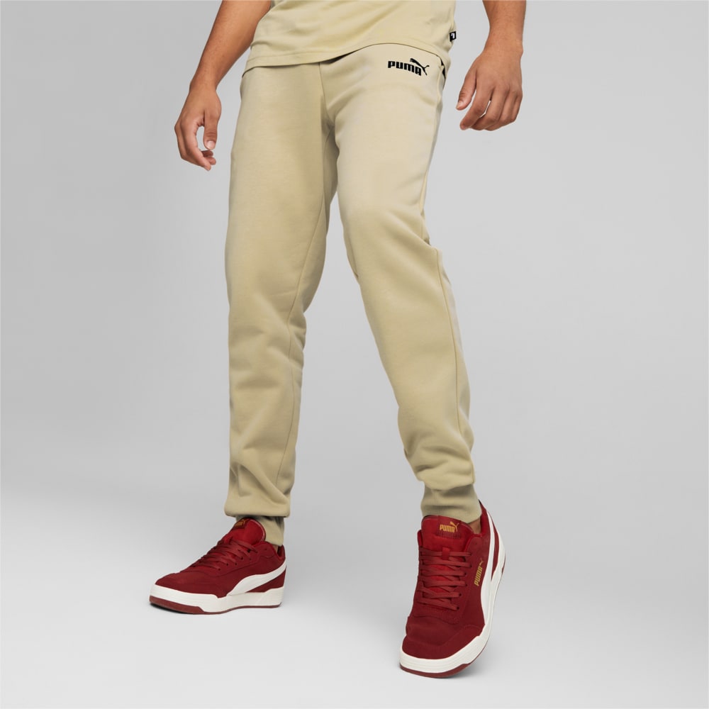 Изображение Puma Штаны Essentials Logo Men's Sweatpants #1: Light Sand