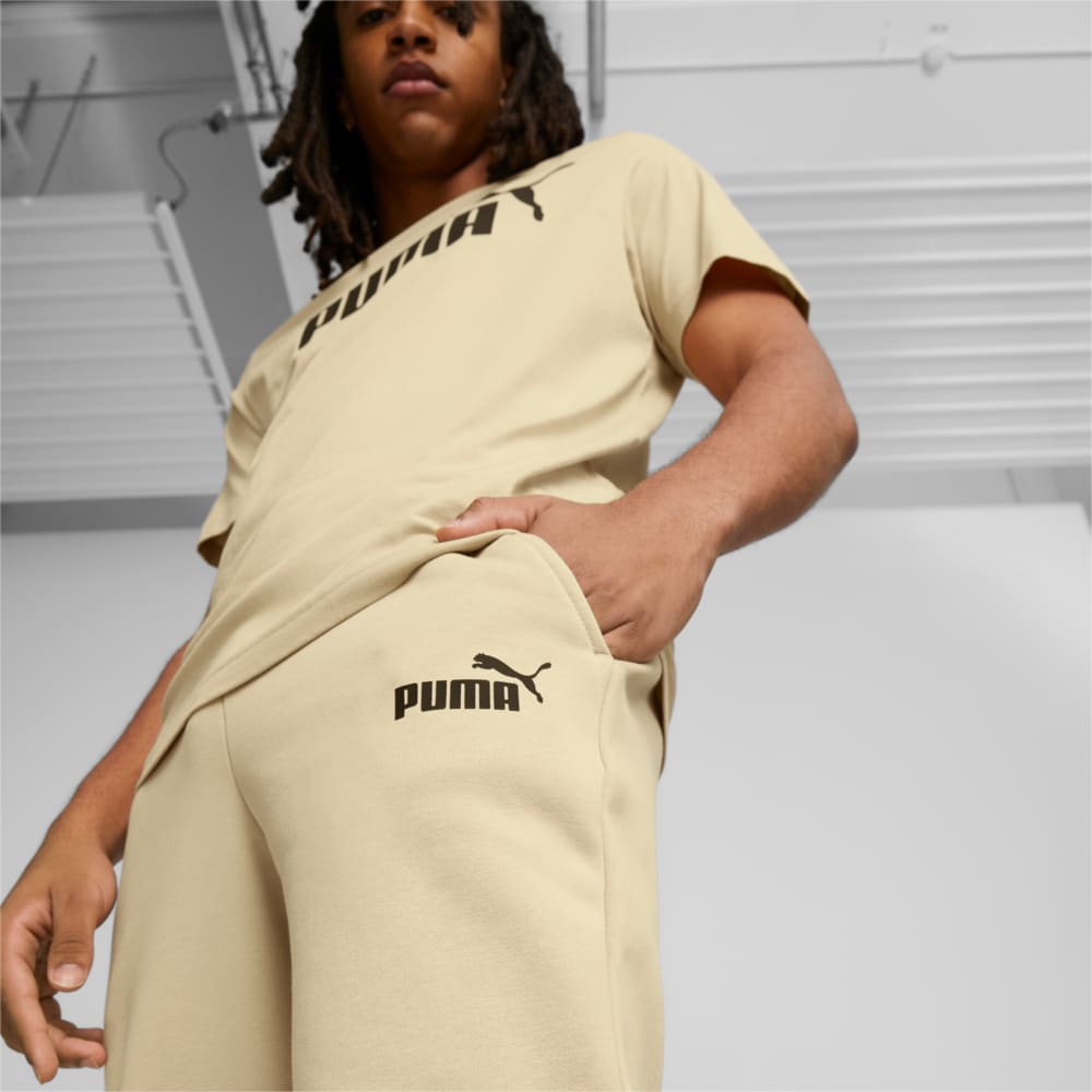 Изображение Puma Штаны Essentials Logo Men's Sweatpants #2: Light Sand