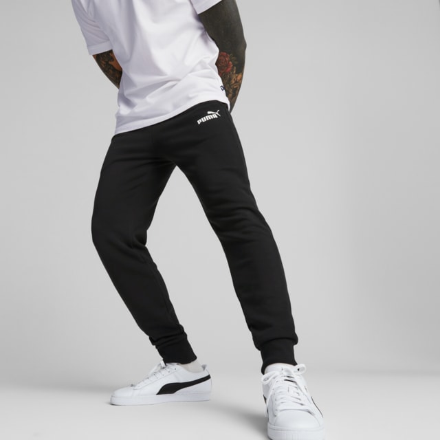 Image PUMA Calça Moletom Logo Terry Masculina