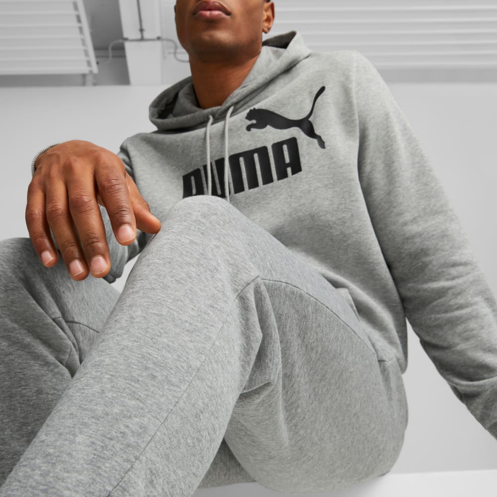 Изображение Puma Штаны Essentials Logo Men's Sweatpants #2: Medium Gray Heather