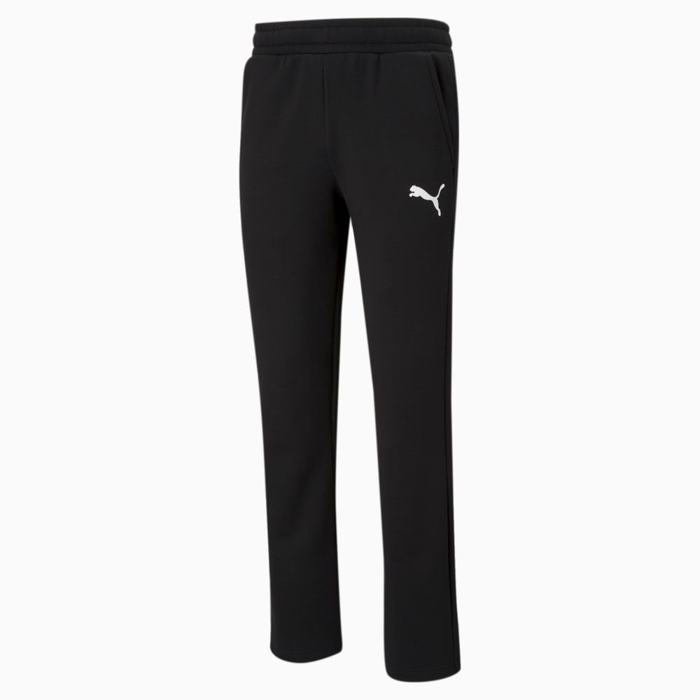 Изображение Puma Штаны Essentials Logo Men's Pants #1: Puma Black-Cat