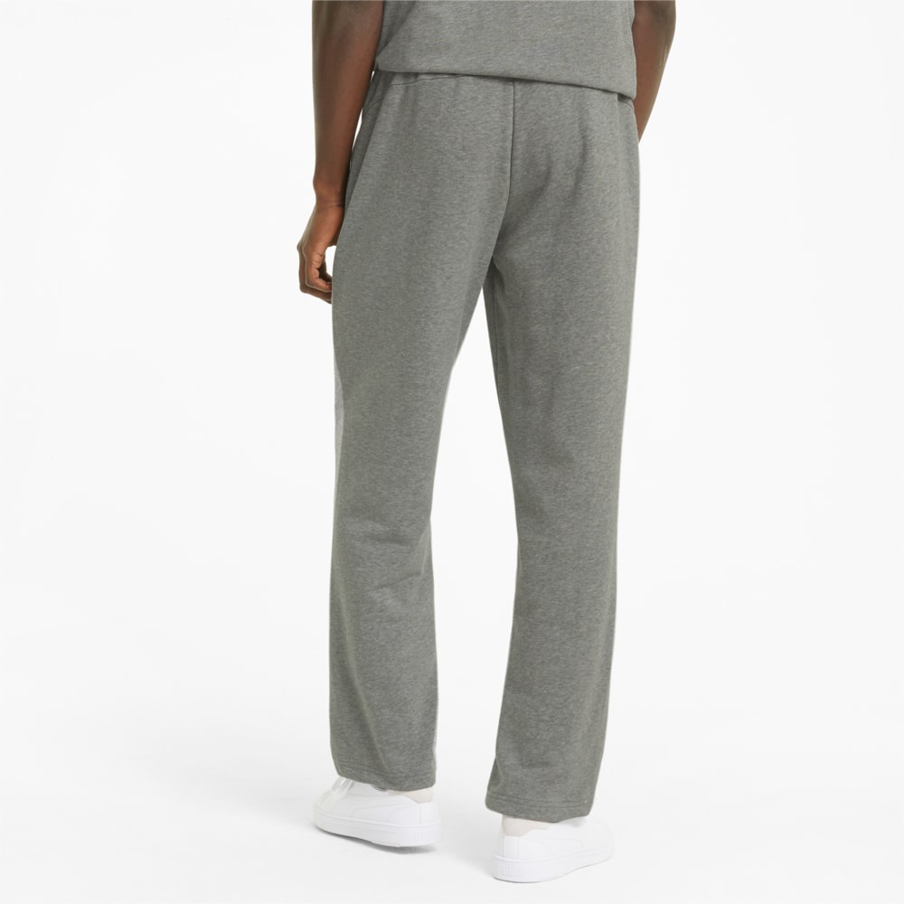 Puma essentials shop grey sweatpants