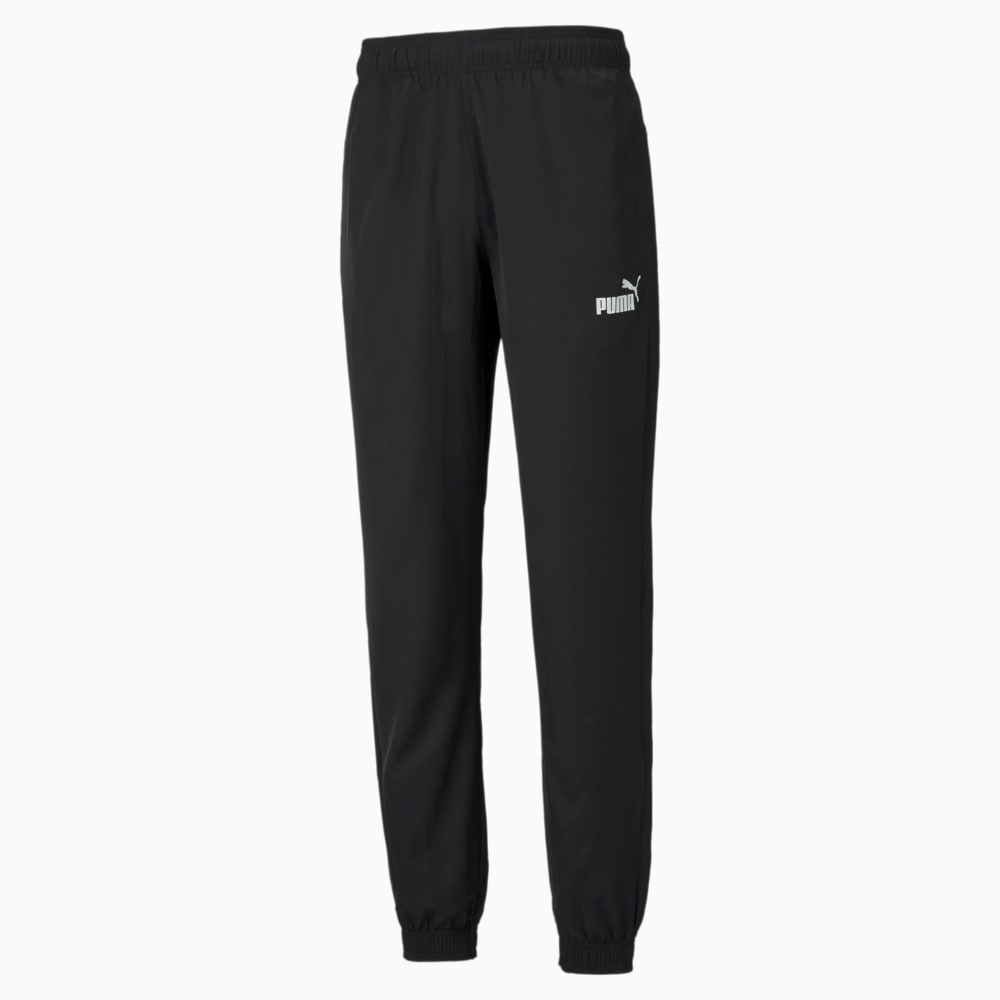

PUMA - male - Штаны Active Woven Men' Pants – Puma Black-No.1 Logo –, Черный
