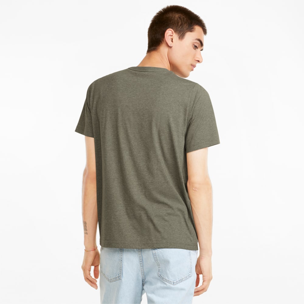 

PUMA - male - Футболка Essentials Heather Men' Tee – Grape Leaf –, Зеленый