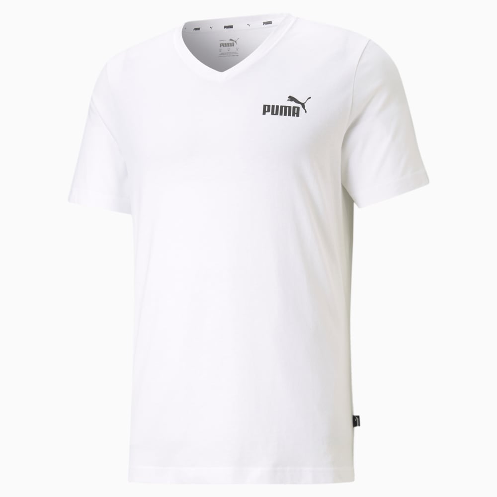 Image PUMA Camiseta Essentials V-Neck Masculina #3