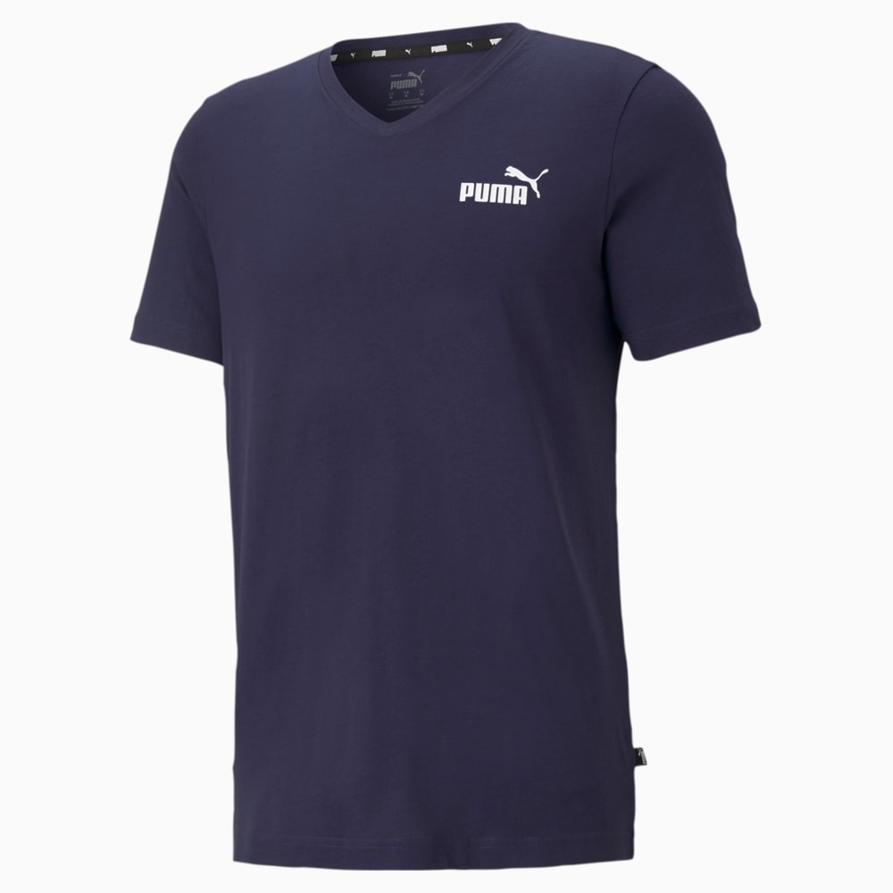 

PUMA - male - Футболка Essentials V-Neck Men's Tee – Peacoat –, Синий