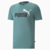 Изображение Puma Футболка Essentials+ 2 Colour Logo Men's Tee #4: Mineral Blue