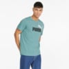 Изображение Puma Футболка Essentials+ 2 Colour Logo Men's Tee #1: Mineral Blue