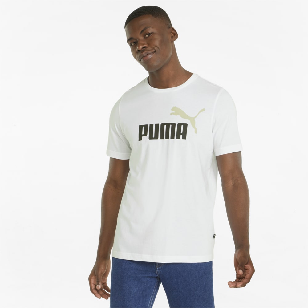 фото Футболка essentials+ 2 colour logo men's tee puma