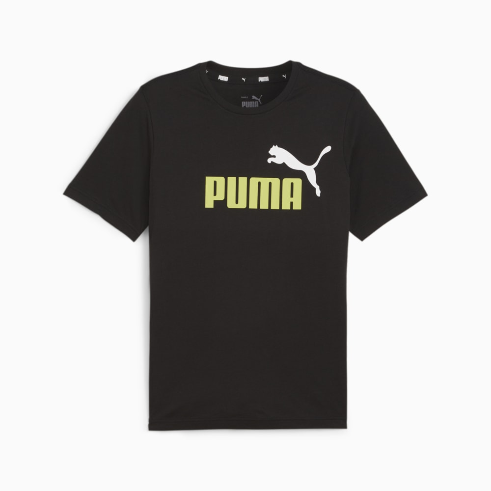 Imagen PUMA Polera con logotipo bicolor para hombre Essentials+ #1