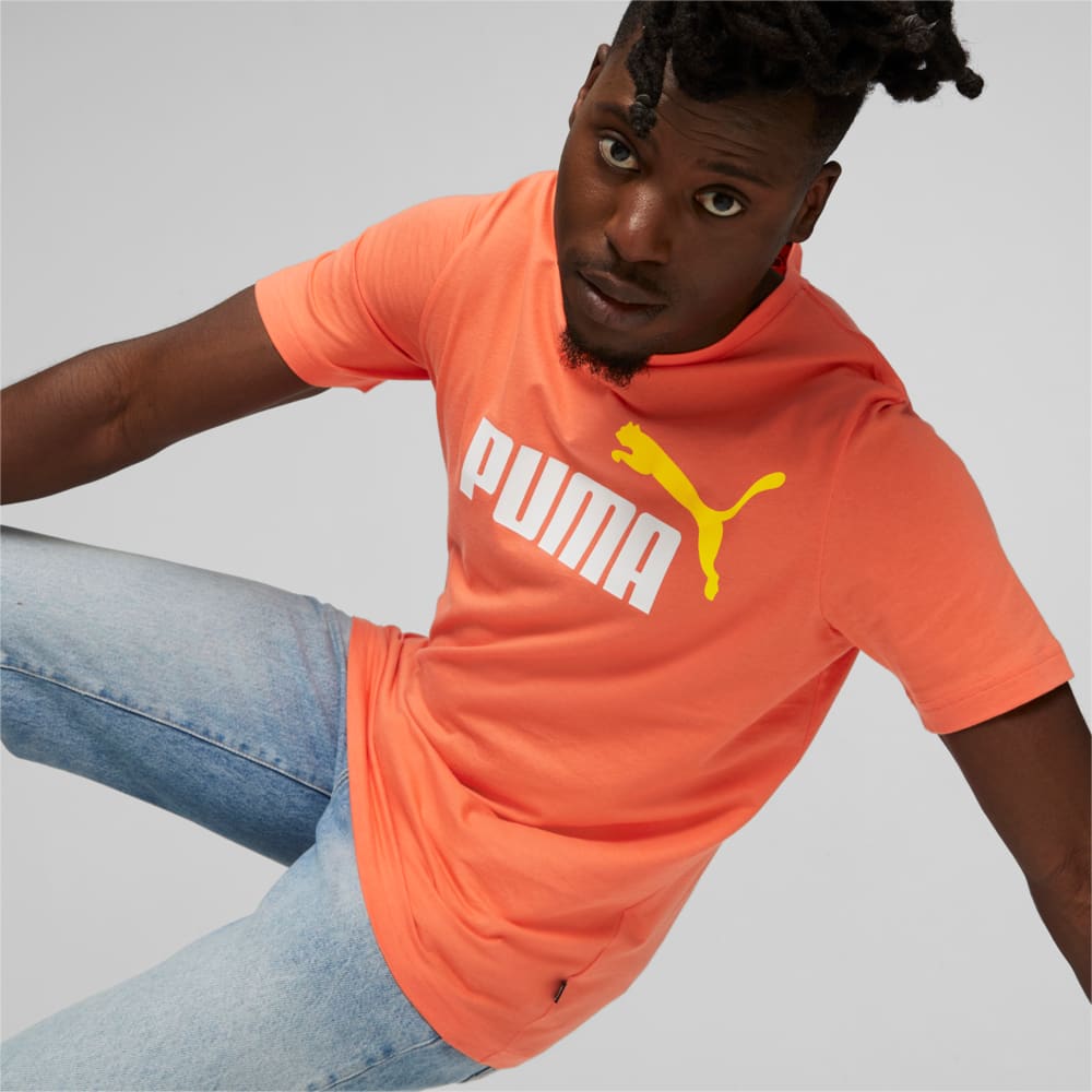 Image PUMA Camiseta Essentials+ 2 Colour Logo Masculina #1