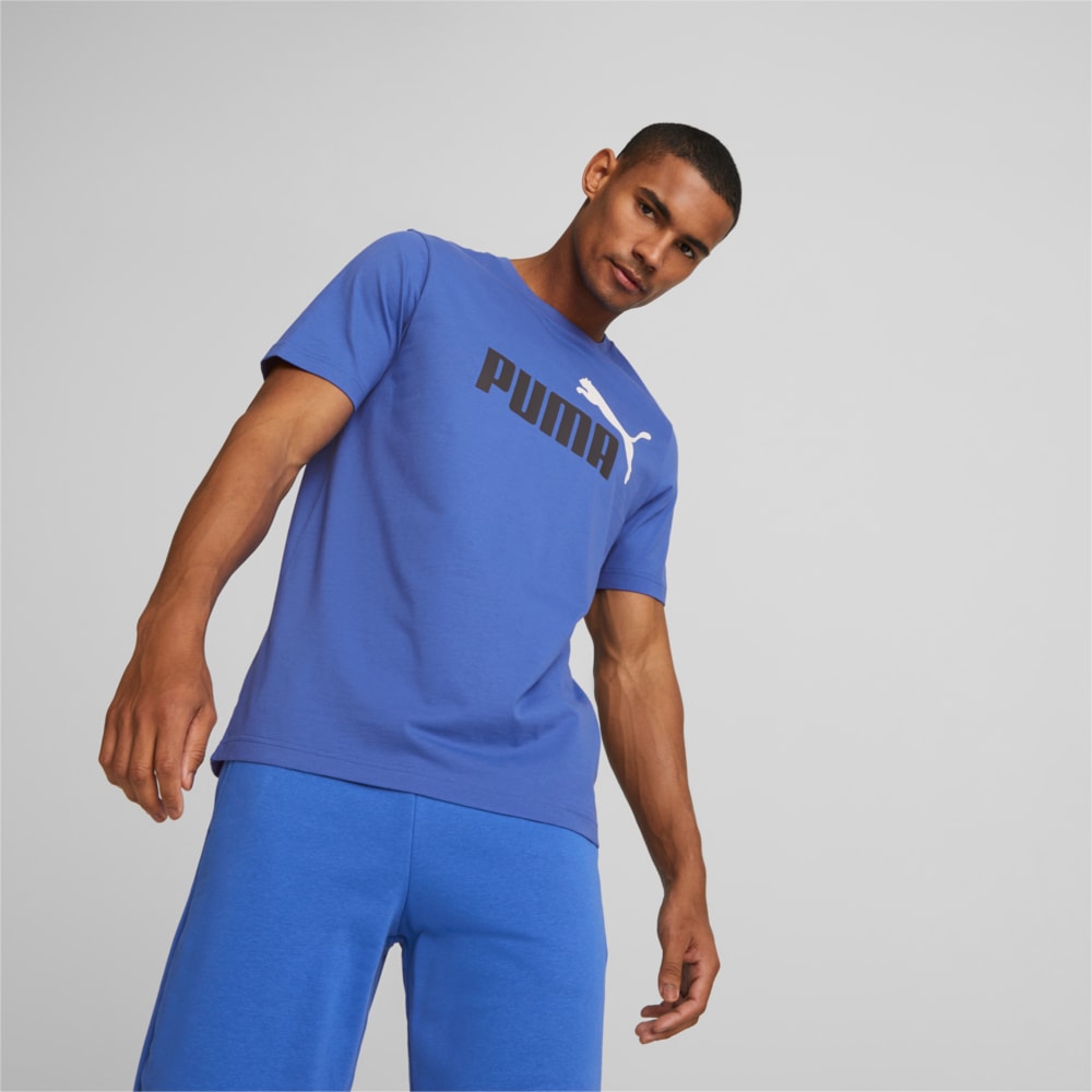 Image PUMA Camiseta Essentials+ 2 Colour Logo Masculina #1